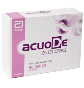 ACUODE 50.000 UI X 4 SACHET