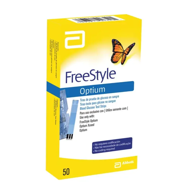 FREESTYLE OPTIUM NEO CINTAS DE GLICEMIA X 50 UND (DM)