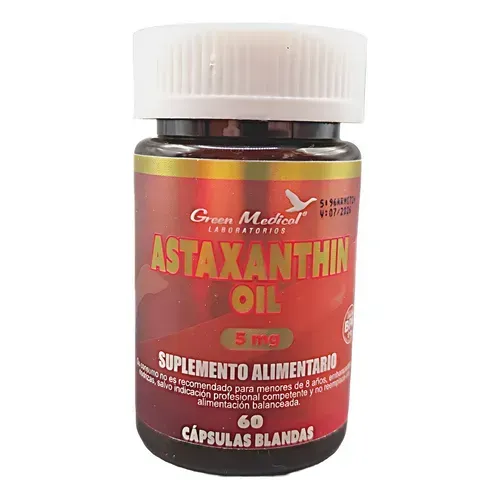 ASTAXANTHIN 5 MG CAP BLAND X 60 GREEN MEDICAL