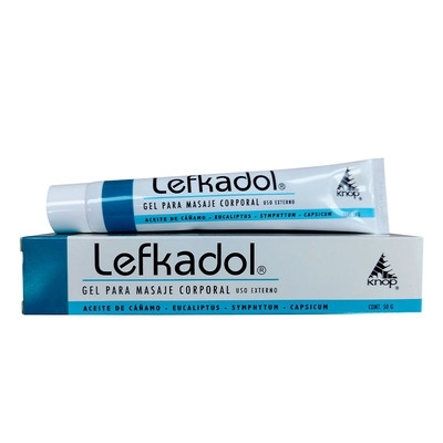 LEFKADOL GEL P/MASAJE CORPORAL X 50 G KNOP