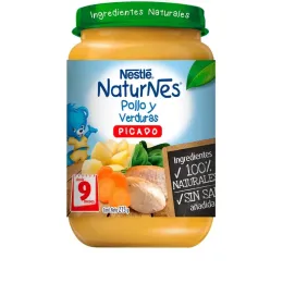 NESTLE NATURNES PICADO POLLO/VERDURAS X 215 GR