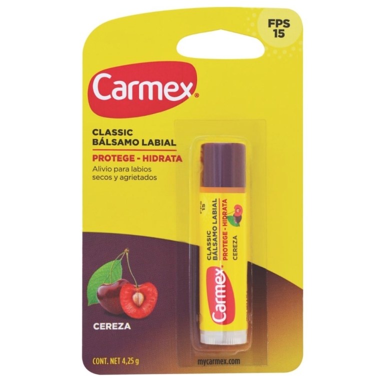 CARMEX BALSAMO LABIAL CEREZA STICK FPS15 X 4,25 GR