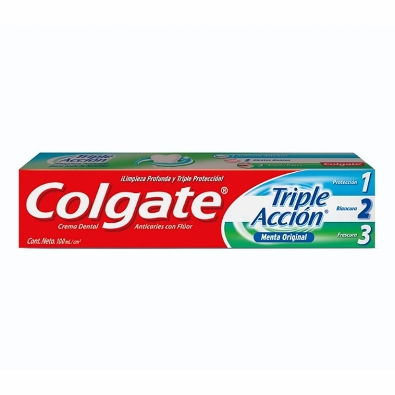 COLGATE TRIPLE ACCION CRE DEN X 100 ML