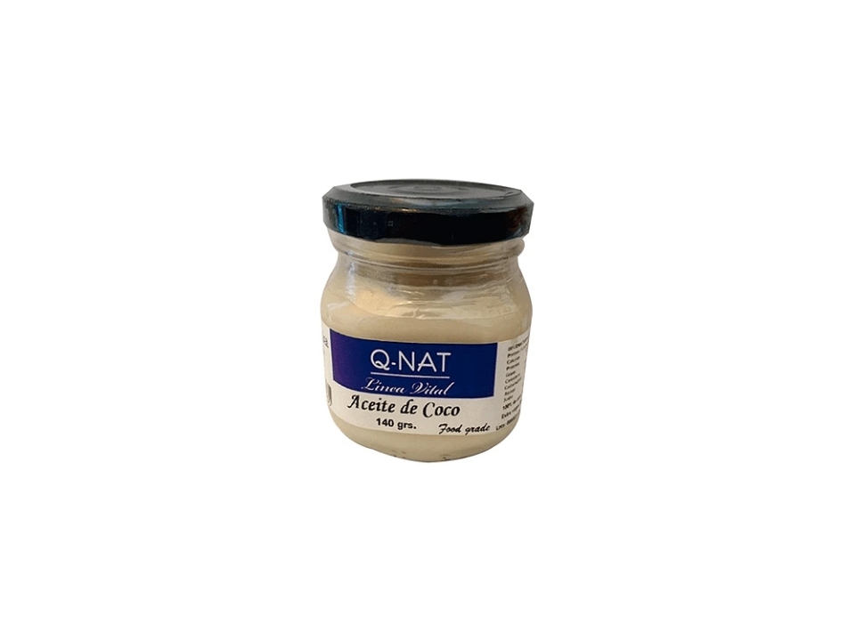 ACEITE DE COCO X 140 G VIDRIO QUIMNATURA