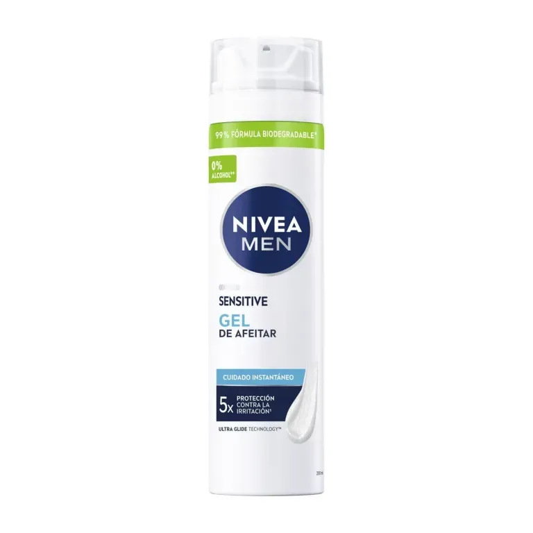 NIVEA GEL DE AFEITAR FOR MER SENSITIVE X 200 ML