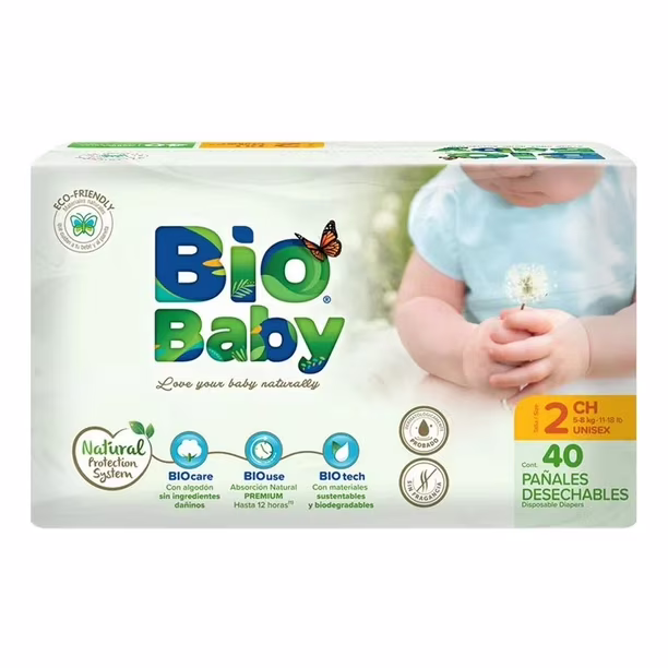 BIO BABY T2 CH PANAL X 40