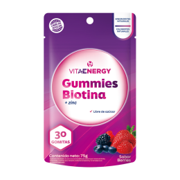 BIOTINA + ZINC GOMITAS X 30 UND VITAENERGY
