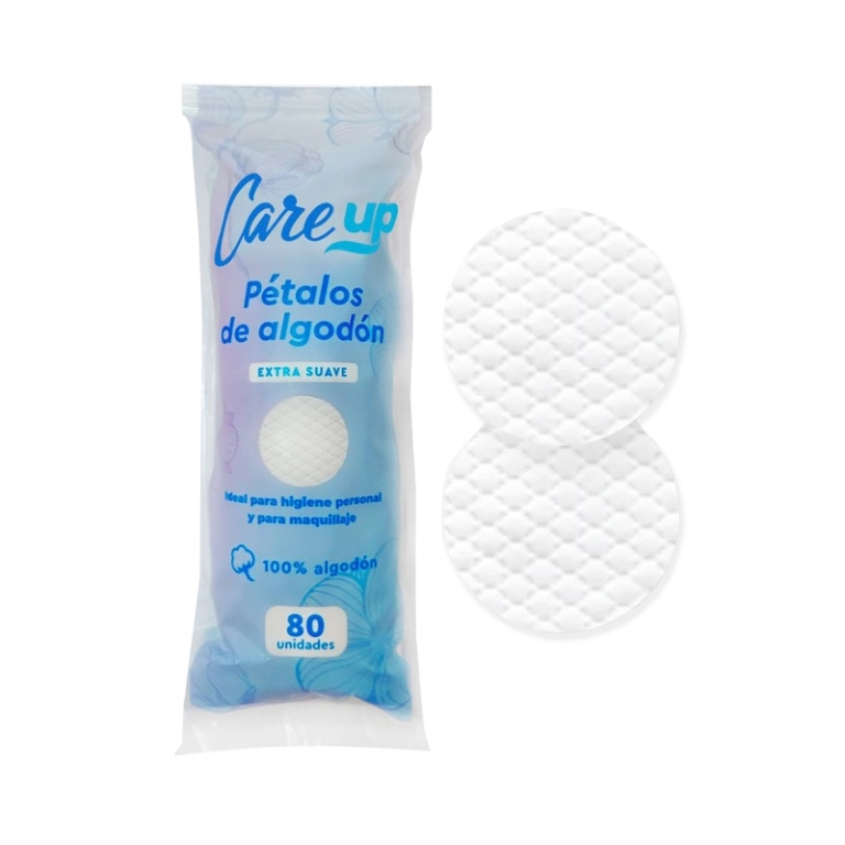 CARE UP PETALOS ALGODON EXTRA SUAVE X 80 UND