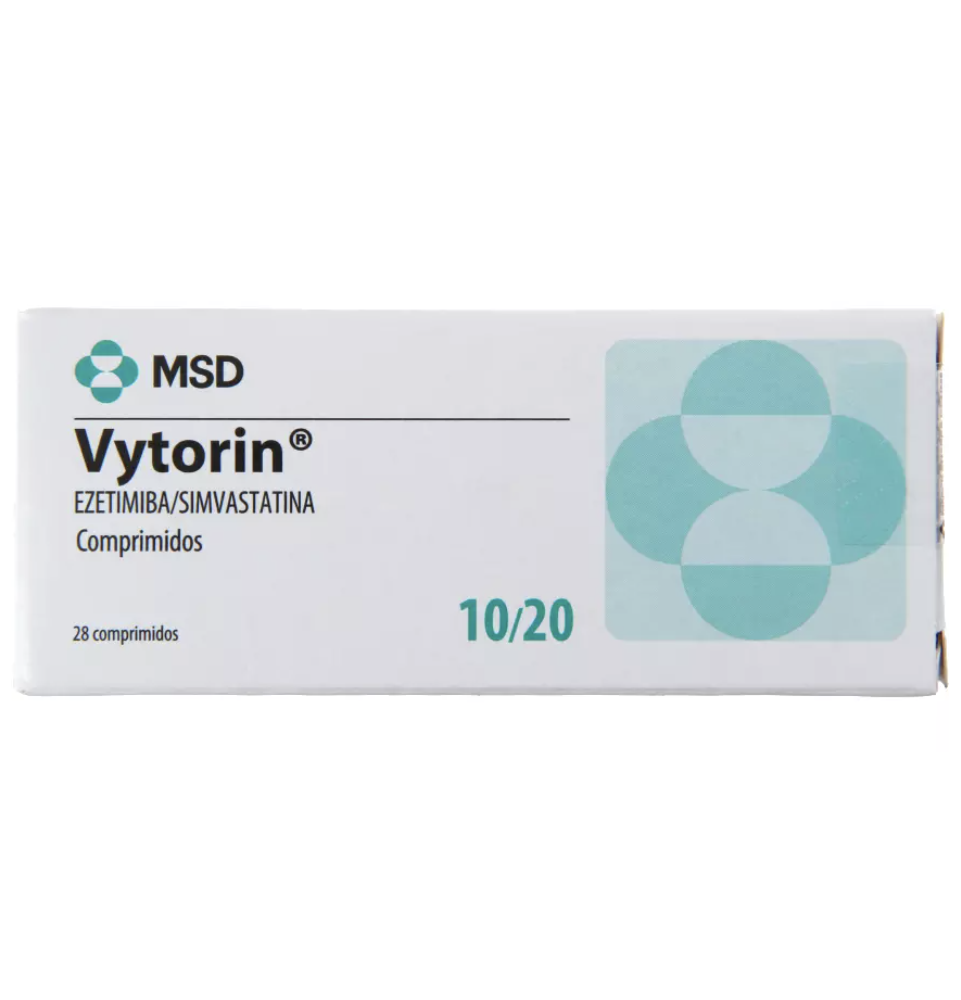VYTORIN COM 10/20 MG X 28