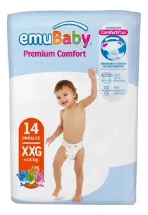 EMUBABY PAÑAL PREMIUM COMFORT XG X 14 UUND