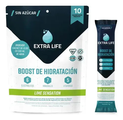EXTRA LIFE DOYPACK BERRY BLAST X 10 SACHETS