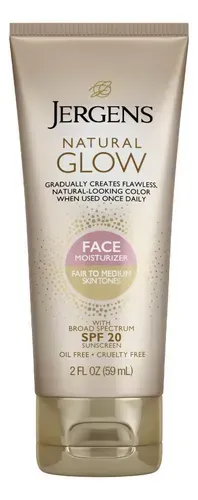JERGENS AUTOBRONCEANTE FACIAL FPS20  60 ML T. OSCURO