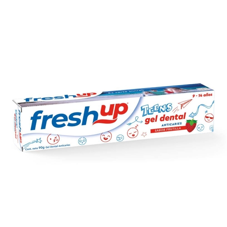FRESHUP GEL DENTAL KIDS FRUTILLA X 75 ML