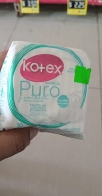 KOTEX PROTECTOR DIARIO LARGO PURO Y NATURAL X 48 UND