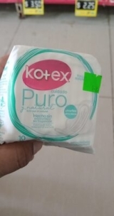 KOTEX PROTECTOR DIARIO LARGO PURO Y NATURAL X 48 UND