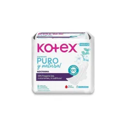 KOTEX TOALLA NOCTURNA NORMAL CON ALAS X 16
