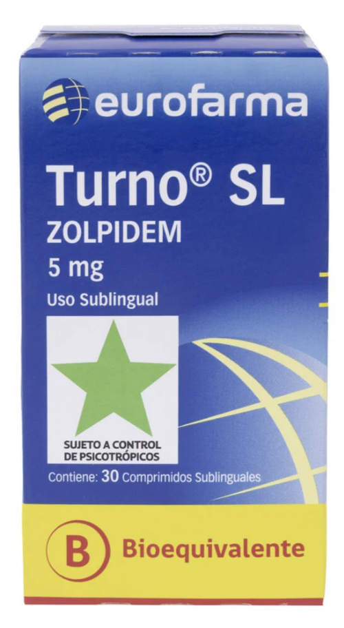 TURNO SL 5 MG X 30 COMPRIMIDOS