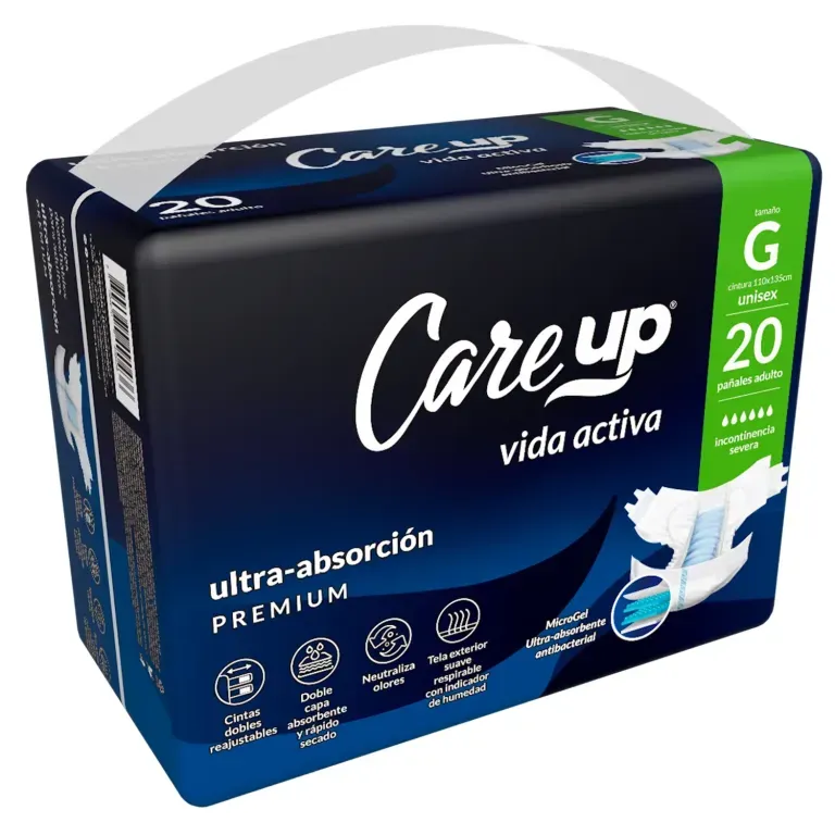 CARE UP PAÑAL ADULTO G X 20 UND
