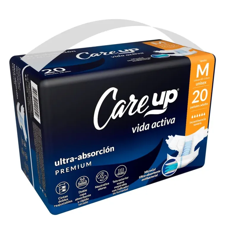 CARE UP PAÑAL ADULTO M X 20 UND