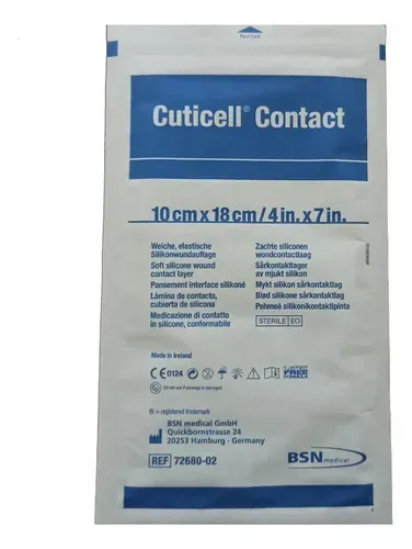 CUTICELL CONTACT APOSITO 10 X 18 CM X 5 UND
