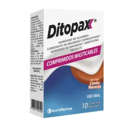 DITOPAX X 10 COMPRIMIDOS MASTICABLES