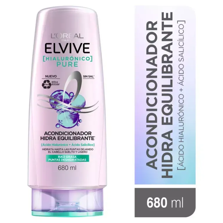 ELVIVE ACONDICONADOR HA PURE 680 ML