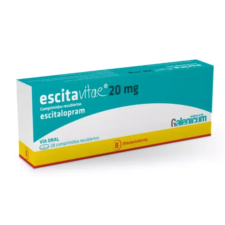 ESCITAVITAE 20 MG X 28 COMPRIMIDOS