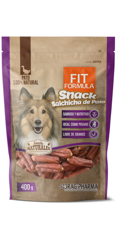 FIT SNACK SALCHICHA DE PATO X 400 GR