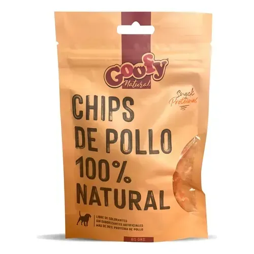 GOOFY SNACK CHIPS POLLO NATURAL X 60 GR