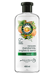 HERBAL ESSENCES SH FRESCURA MADARINA JENGIBRE MENTA X 400 ML