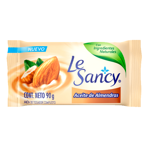 LE SANCY JABON ACEITE DE ALMENDRAS X 90 GR