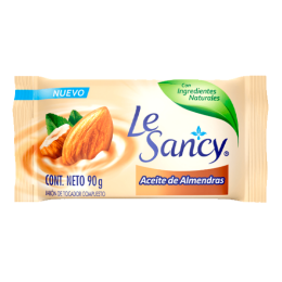 LE SANCY JABON ACEITE DE ALMENDRAS X 90 GR