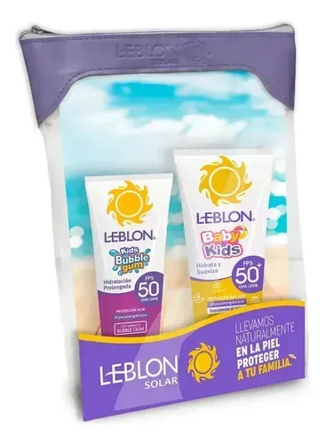 LEBLON FPS 50 KIDS BUBBLE X 90 G +BABY&KIDS F50 X 190 GR