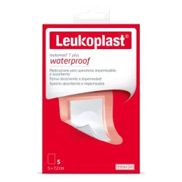 LEUKOPLAST LEUKOMED T PLUS 5X7,2CM 5 UNID
