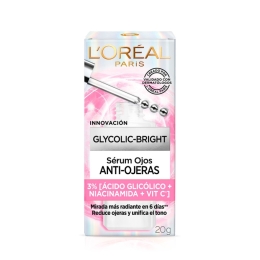 LOREAL SERUM OJOS GLYCOLIC ANTI OJERAS X 20 ML