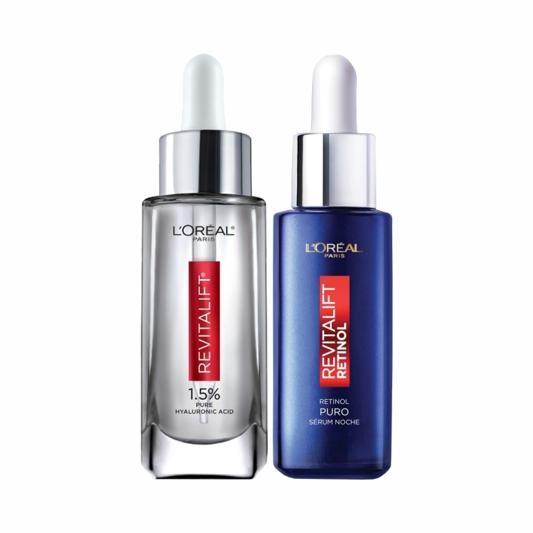 LOREAL SERUM RETINOL X 30 ML + SERUM ACIDO HIALURONICO X 30 ML