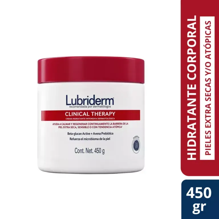 LUBRIDEM CLINICAL THERAPY CREMA HIDRATANTE INTENSIVA CORPORAL P/EXTRA SECA 450G
