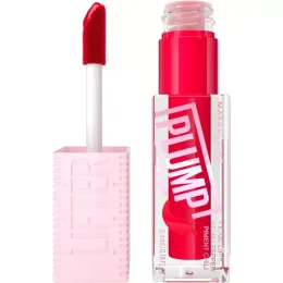 MAYBELLINE LABIAL LIP LIFTER GLOSS PLUMP RED FLAG