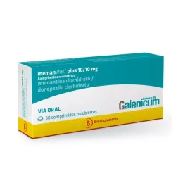 MEMANVITAE PLUS 10/10 MG X 30 COMPRIMIDOS