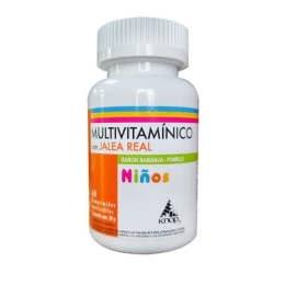 MULTIVITAMINICOS COM MAST JALEA REAL NIÑOS X 60 UNS KNOP