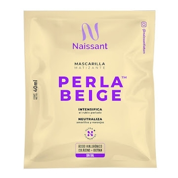 NAISSANT MASCARILLA MATIZANTE PERLA BEIGE SACHET X 40 GR