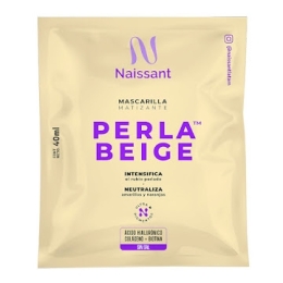 NAISSANT MASCARILLA MATIZANTE PERLA BEIGE SACHET X 40 GR