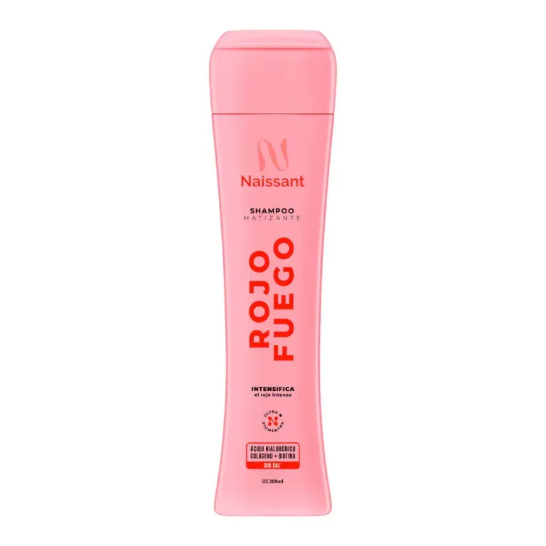 NAISSANT SHAMPOO MATIZANTE ROJO FUEGO X 300 ML