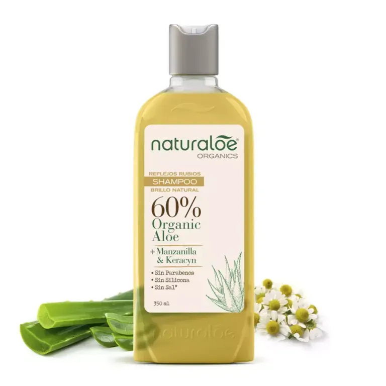 NATURALOE SHA REFLEJOS RUBIOS X 350 ML