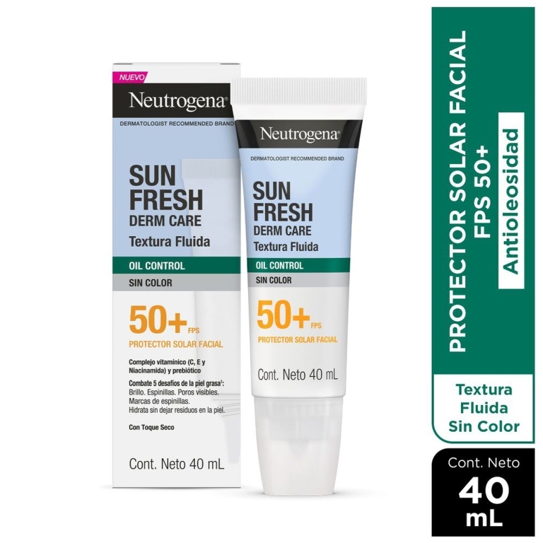 NEUTROGENA SUN FRESH HYDRO BOOST FPS 50 SIN COLOR