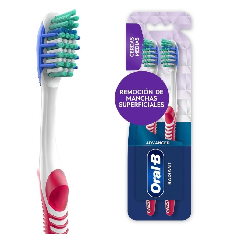 ORAL B CEPILLO 123 35M X 2 UND