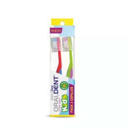 ORALDENT CEPILLO KIDS X 2 UNID