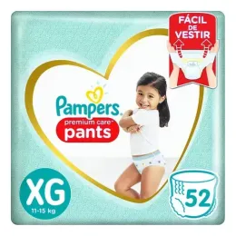 PAMPERS PANTS PREMIUM XGD X 52 UND