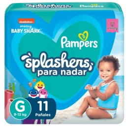 PAMPERS SPLASHERS BABY SHARK G X 11 UND