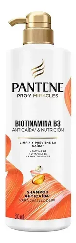 PANTENE SHAMPOO ANTICAIDA BIOTINAMINA X 300 ML